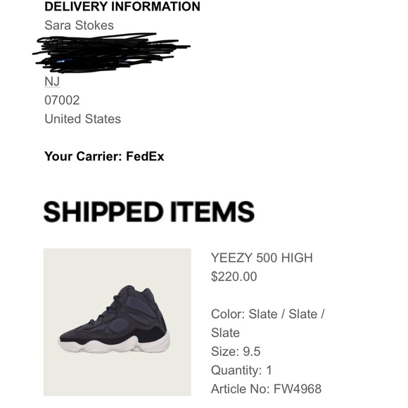 YEEZY 500 HIGHTOP - Picture 2 of 2